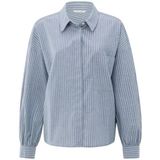 YAYA Blouse lange mouw 01-201178-508 Blauw