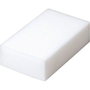Vlekkensponzen - Wit - Licht Schurend - Spons - Kunststof - 9 x 6 x 3 cm - Set van 10