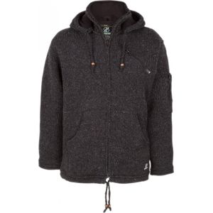 Shakaloha - M Crush Ziphood - Vest - Antraciet - 100% Schapenwol met Polyester Fleece voering