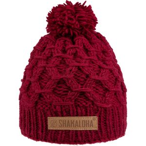 Shakaloha Gebreide Wollen Muts Heren & Dames Beanie Hat van schapenwol met polyester fleece voering - Bona Beanie Mustard Unisex - One Size Wintermuts