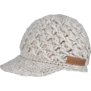 Shakaloha Gebreide Wollen Muts Heren & Dames Beanie Hat van schapenwol met polyester fleece voering - Booz Beanie Choco Unisex - One Size Wintermuts