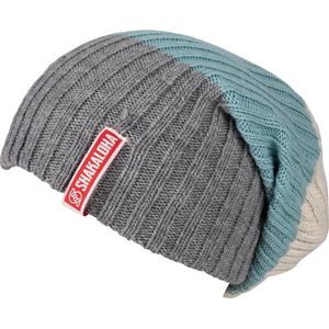 Shakaloha Gebreide Wollen Muts Heren & Dames Beanie Hat van merino wol zonder voering - Buxy Beanie MrnRv DarkHthr Unisex - One Size Wintermuts.
