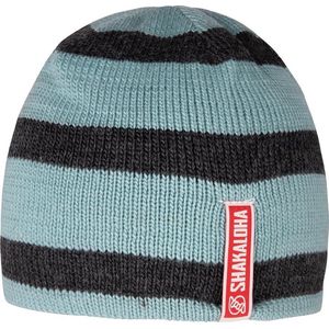 Shakaloha Gebreide Wollen Muts Heren & Dames Beanie Hat van merino wol zonder voering - Baffa Beanie MrnRv OceanHthr Unisex - One Size Wintermuts.