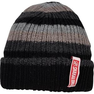 Shakaloha Gebreide Wollen Muts Heren & Dames Beanie Hat van merino wol zonder voering - Brook Beanie MrnRv GreyAntra Unisex - One Size Wintermuts