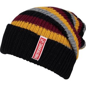 Shakaloha Gebreide Wollen Muts Heren & Dames Beanie Hat van merino wol zonder voering - Blister Beanie MrnRv MrnBlck Unisex - One Size Wintermuts