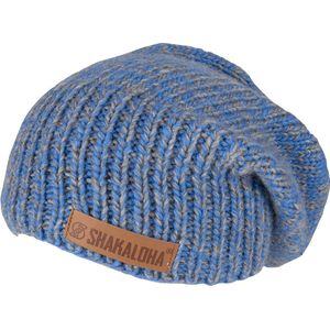 Shakaloha Gebreide Wollen Muts Heren & Dames Beanie Hat van merino wol zonder voering - Bruzzy Beanie Mrn AntraGrey Unisex - One Size Wintermuts