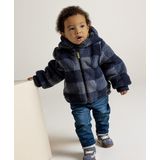 Noppies - Omachi - Reversible Baby Jas - Groenkleurig - Maat 68