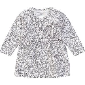 Noppies - Mattie - Jurk - Wit - Gebreid - All-over Print