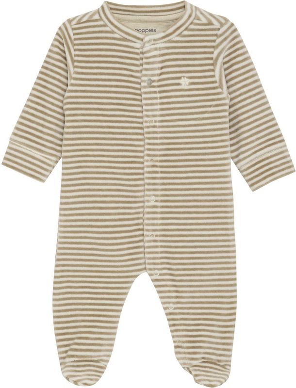 Noppies - Souci - Rompertje - Lichtbeige / Donkerbeige - Gestreept