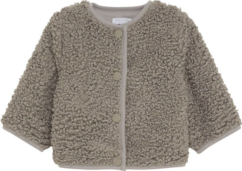 Noppies - Tarpey - Jasje - Baby - Maat 62 - Gerecycled Teddy