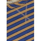 Noppies - Spicer - Longsleeve - Blauwe-Bruine Streepprint