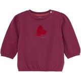 Noppies - Tullahoma - Sweatshirt - Rood/Wijnrood - Lange Mouw