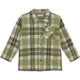 Noppies - Overhemd Russell - Medium Green - Jongens Hemd - Lange Mouwen