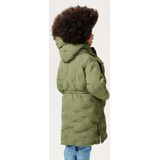 AKJAN COTTON PLEAT ELA PANTS Olivine