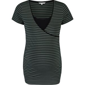 Noppies - Paris - Zwangerschapsshirt - Urban Chic Stripe - Zachte Materialenmix