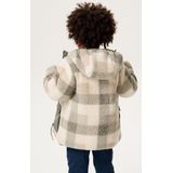 Noppies - Loja - Winterjas - Medium Green - Reversible - Check Pattern