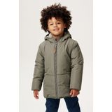 Noppies - Loja - Winterjas - Medium Green - Reversible - Check Pattern