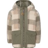 Noppies - Loja - Winterjas - Medium Green - Reversible - Check Pattern