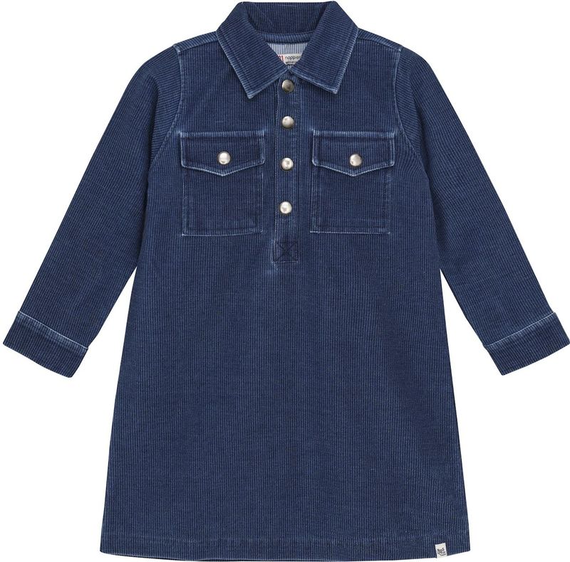 Noppies - Jurk Penitas - Washed Blue - Tricot Jurk