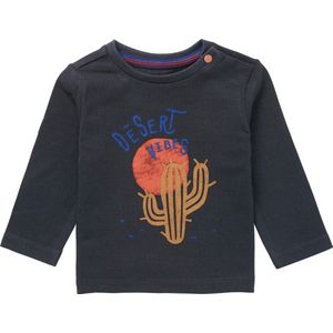 Noppies - T-shirt Torino - Jongens - Ebony - Biologisch Katoen