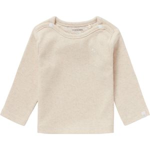Noppies - Natal - Longsleeve Shirt - Oatmeal - Biologisch Katoen