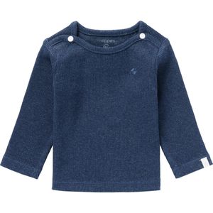 Noppies Baby Ribgebreide Longsleeve Natal met Biologisch Katoen Donkerblauw