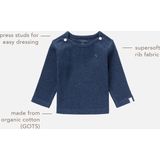 Noppies - Baby Natal - Shirt - Blauw - Biologische Katoen