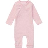 Noppies Uniseks Baby U Playsuit Ls Rib Nevis - Navy Melange