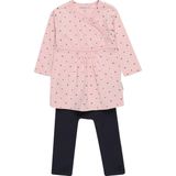 Noppies - Nevada - Baby Jurkje - Light Rose - Lange Mouwen - V-hals