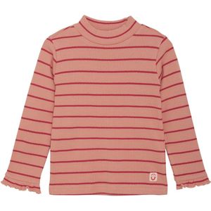 Noppies - Paulding - T-shirt - Gestreept - Roze - Lange Mouwen