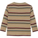 Noppies kids gestreepte longsleeve beige