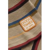 Noppies kids gestreepte longsleeve beige