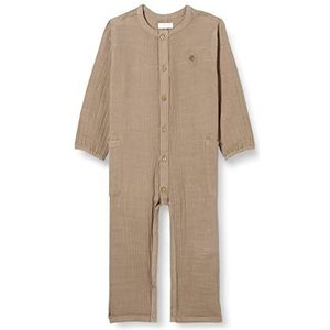 Noppies Baby Unisex Baby U Woven Playsuit Roma Jumpsuit, Cinder - P787, 56 cm