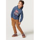 Pantalon - Bering Sea - Slim Fit - Normale Taillehoogte - Riemlussen - Steekzakken