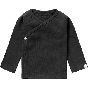 Noppies Baby Ribgebreide Longsleeve Nanyuki Antraciet Melange