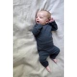 Noppies Baby Gemêleerde Ribgebreide Longsleeve Natal met Biologisch Katoen Beige Melange