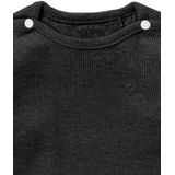 Noppies Baby Gemêleerde Ribgebreide Longsleeve Natal met Biologisch Katoen Beige Melange