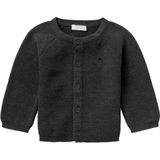 Noppies - Naga - Vestje - Dark Grey Melange - 100% Biologisch Katoen