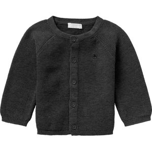 Noppies - Naga - Vestje - Dark Grey Melange - 100% Biologisch Katoen