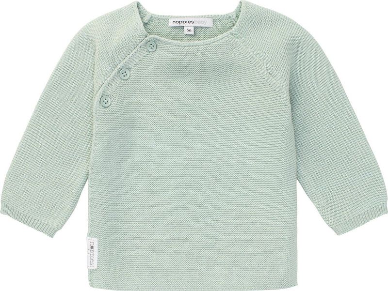 Noppies Baby Vestje Pino Grey Mint Melange