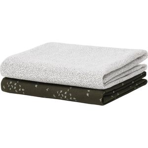 Noppies Baby Comfort Mixed dessin hydrofiele doek - set van 2 70x70 cm Beetle