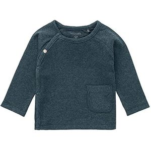 Noppies Baby Unisex Baby Tee Longsleeve Hagonoy T-Shirt, Dark Slate Melange-P903, 44