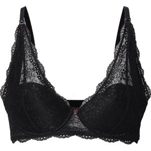 Noppies Maternity damesbeha, met kant, gevoerde beha, zwart-P090, C75