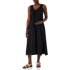 SUPERMOM Vetiver mouwloze damesjurk, zwart, P090, 42, Zwart - P090