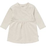 Noppies - Jurkje Nevada - Tricot - Taupe Melange - Biologisch Katoen - GOTS