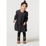 Noppies - Kidsgrove - Jurk - Dark Grey Wash - Katoen - Allover Sterrenprint