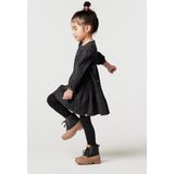 Noppies - Kidsgrove - Jurk - Dark Grey Wash - Katoen - Allover Sterrenprint