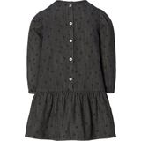 Noppies - Kidsgrove - Jurk - Dark Grey Wash - Katoen - Allover Sterrenprint