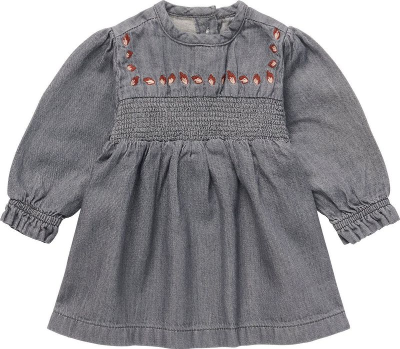 Noppies - Loa - Jurkje - Denim - Katoen - Duurzaam