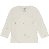 Noppies - Nour - Overslagshirt - Offwhite - Dierenpatroon